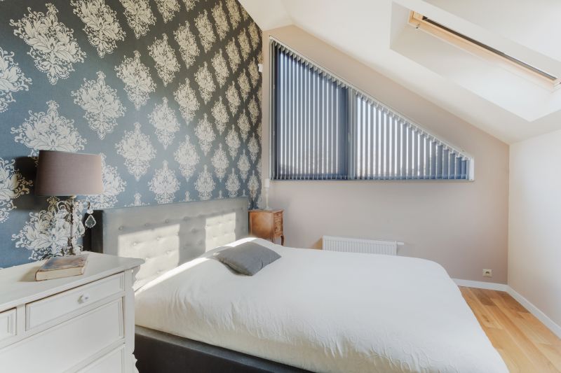 Bedroom Wallpaper Installation detail