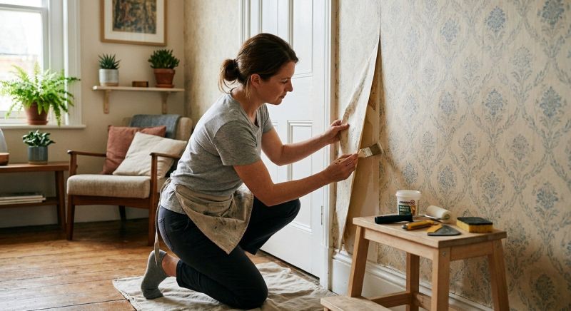Wallpaper Repair project example